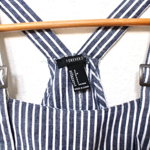 Forever 21 | Striped Overalls - Picture 2 of 3